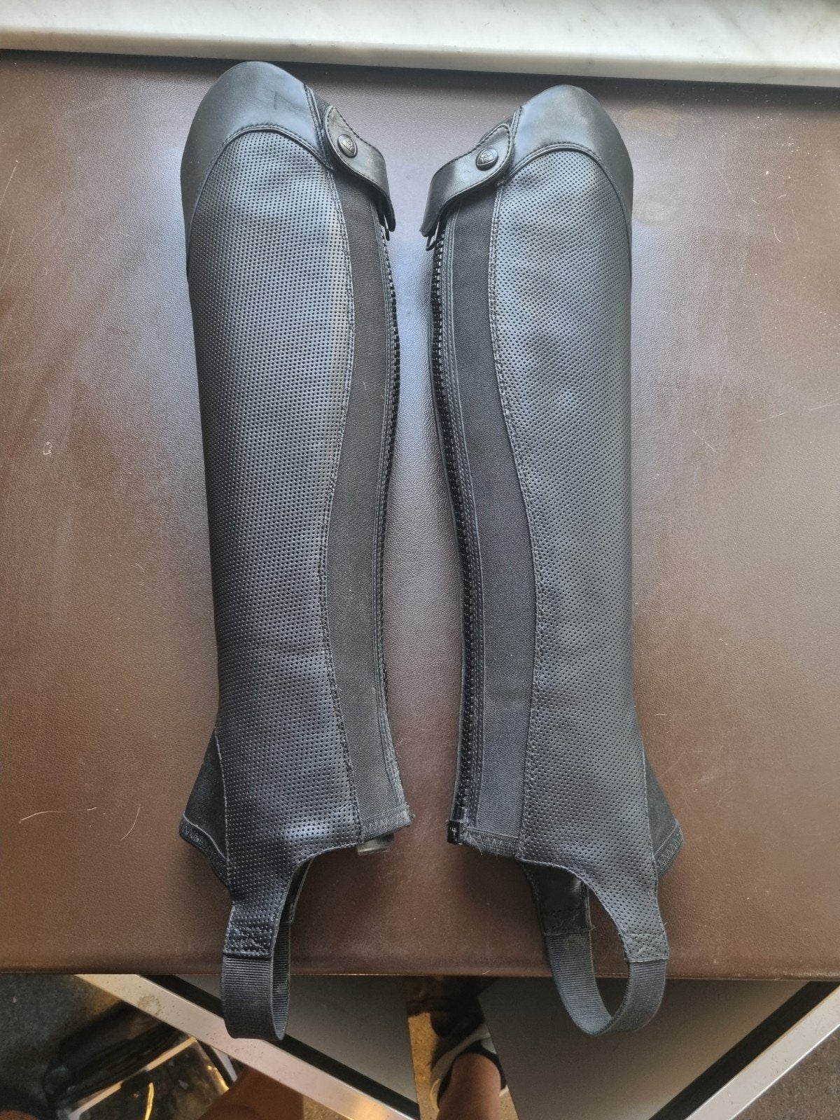 Ariat V Sport Chaps Black, Neuf, Enlèvement ou Envoi, Fermeture éclair, Noir