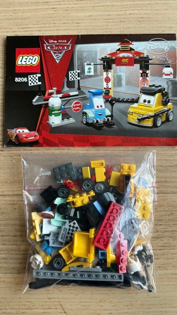 Lego Cars 8206, complet, Enlèvement ou Envoi, Utilisé, Ensemble complet, Lego
