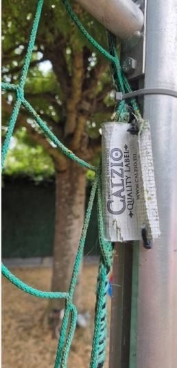 Aluminium voetbaldoel Calzio Champion 300, Ophalen, Zo goed als nieuw