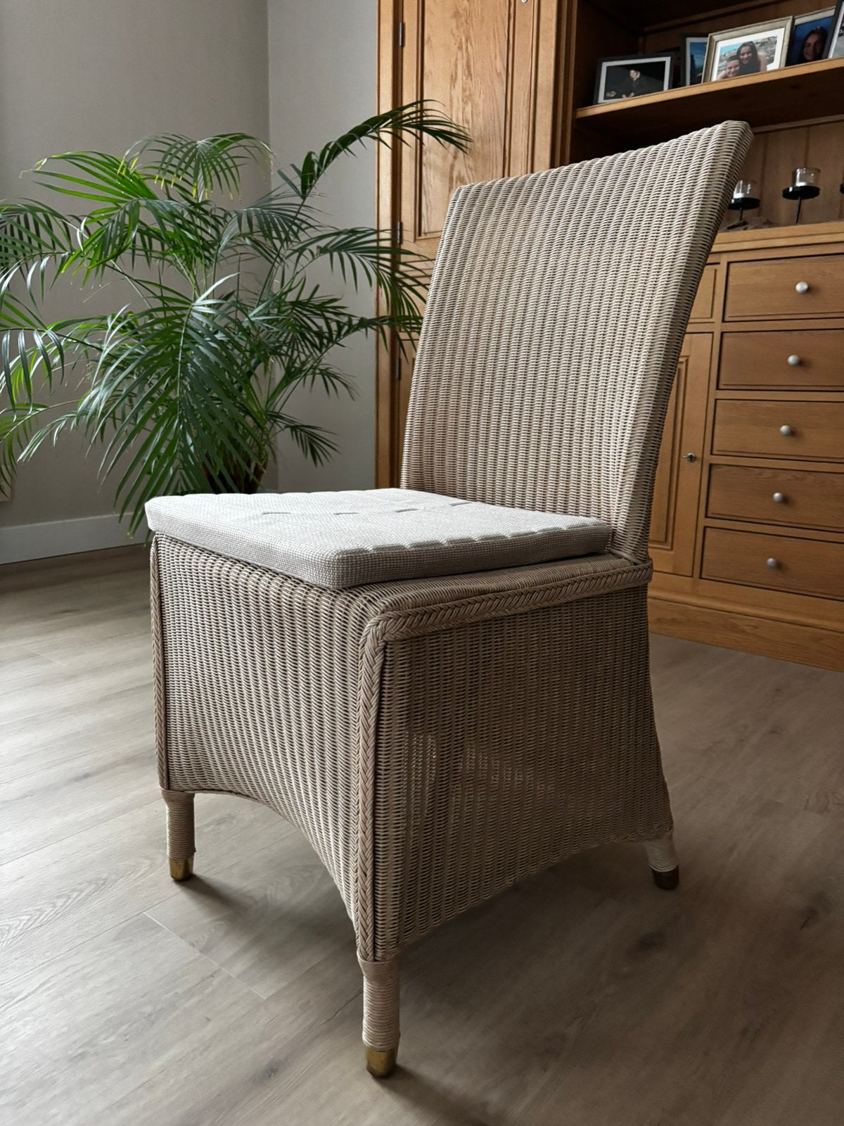 6 originele Vincent Sheppard Lloyd Loom eetkamerstoelen, Enlèvement, Comme neuf
