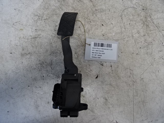 PEDALE D'ACCELERATEUR Volkswagen Polo V (6R) (6C1721503B), Utilisé, Volkswagen