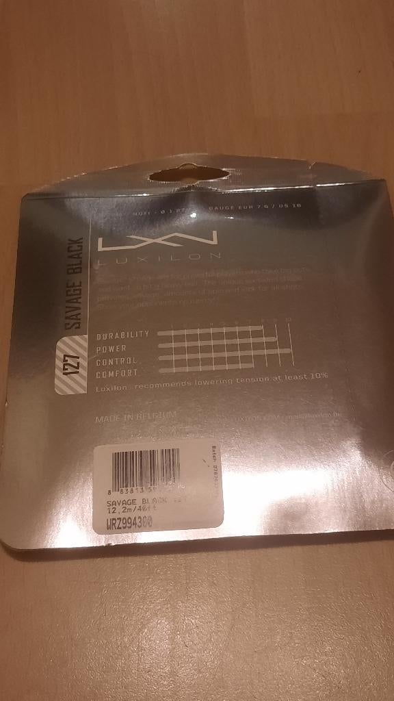 Luxilon wild touw, Sport en Fitness, Tennis, Overige merken, Grip of Snaar, L00, Nieuw