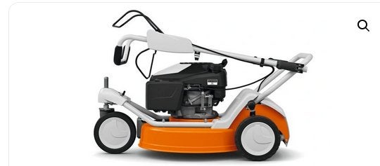 ruw terreinmaaier sthil, Ophalen, Gebruikt, Mulchfunctie, Benzine-grasmaaier