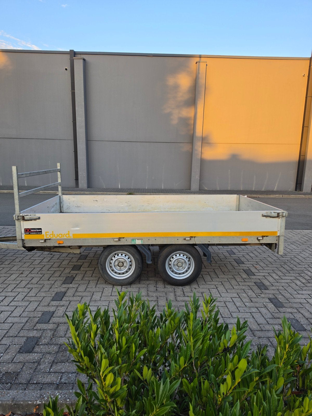 eduard aanhanger van 750 kg!!, Auto diversen, Ophalen of Verzenden, Gebruikt