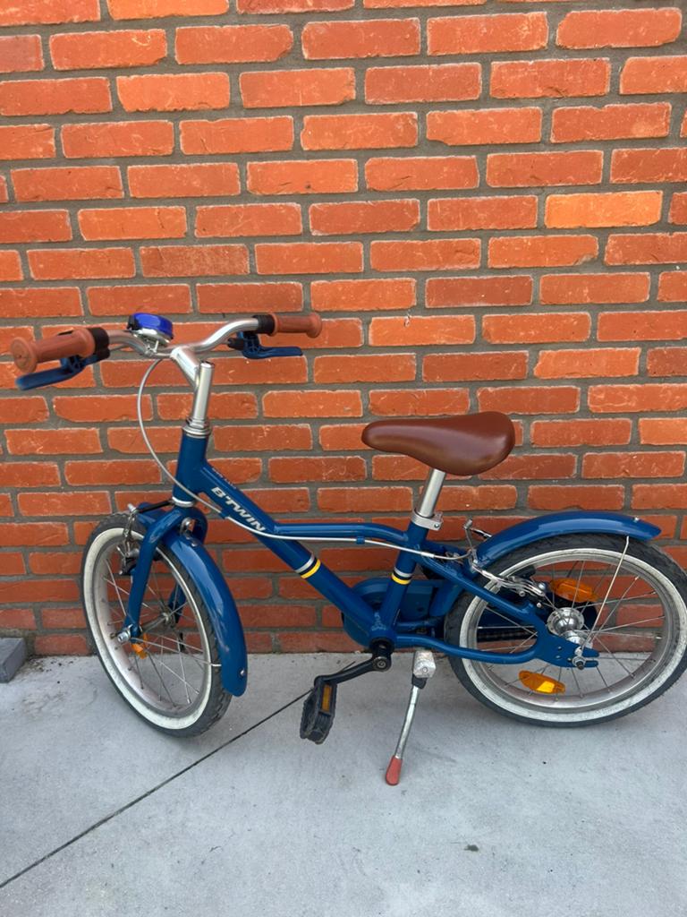 Jongensfiets 16 inch, Fietsen en Brommers, Fietsen | Vouwfietsen, Ophalen, Zo goed als nieuw, 14 tot 16 inch
