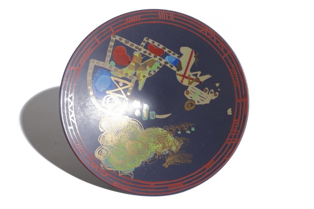 Rosenthal schaal, design Gilbert Portanier, jaren 80, Antiek en Kunst, Ophalen
