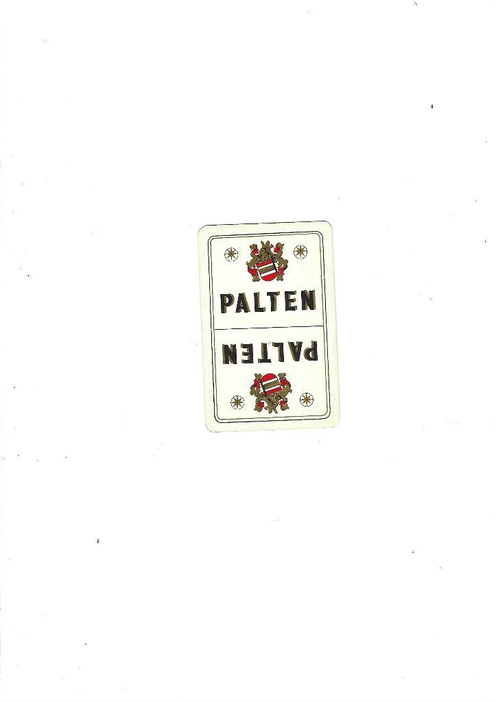 Dos de carte à jouer publicitaire (Joker), Verzamelen, Ophalen of Verzenden, Gebruikt