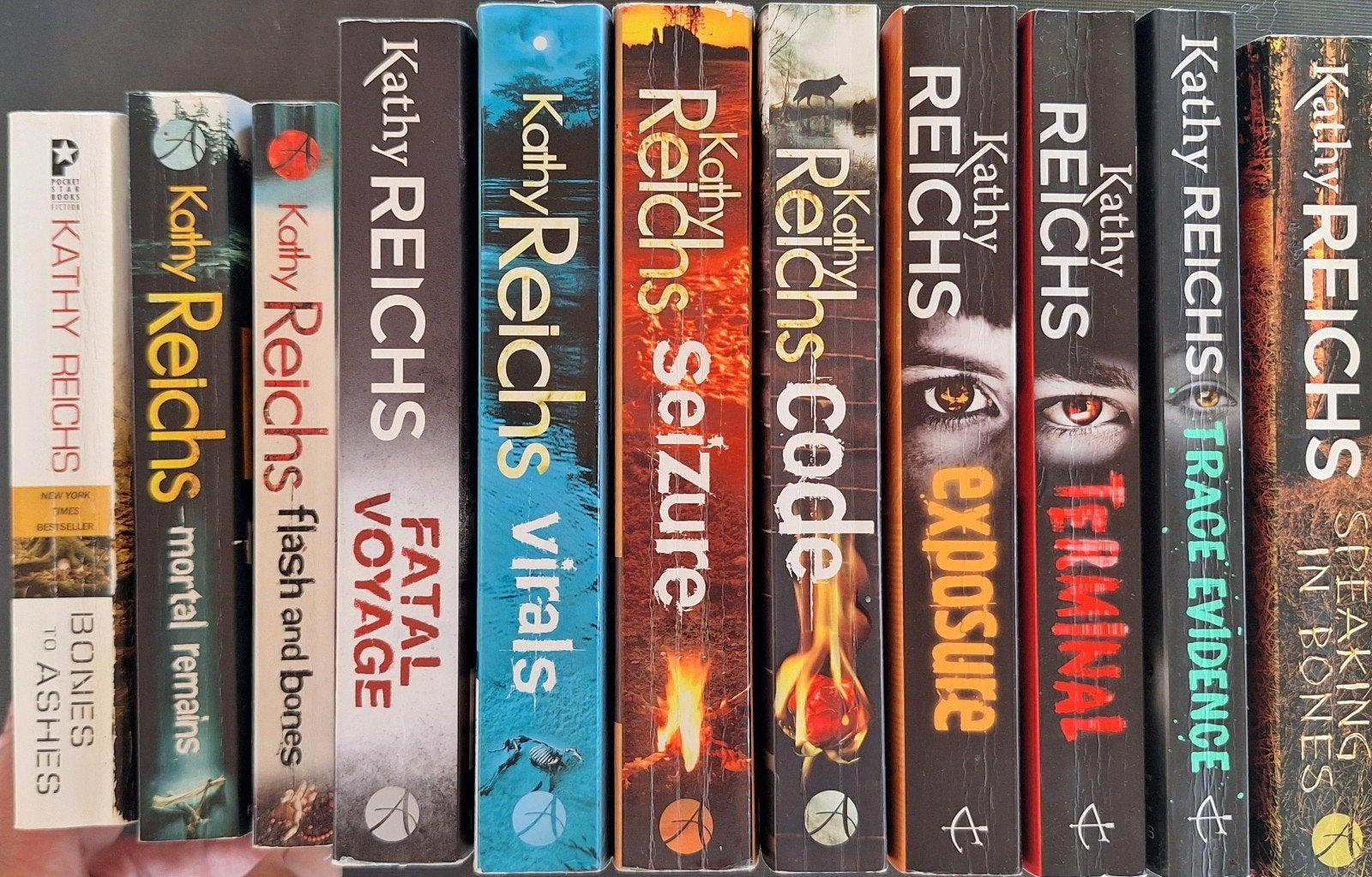 Kathy Reichs boekenreeks, Antiek en Kunst, Ophalen of Verzenden