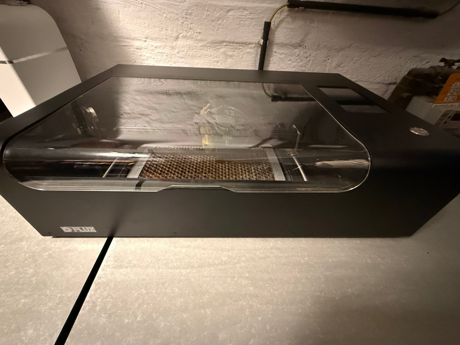 Beamo Flux Lasercutter, Ophalen, Gebruikt
