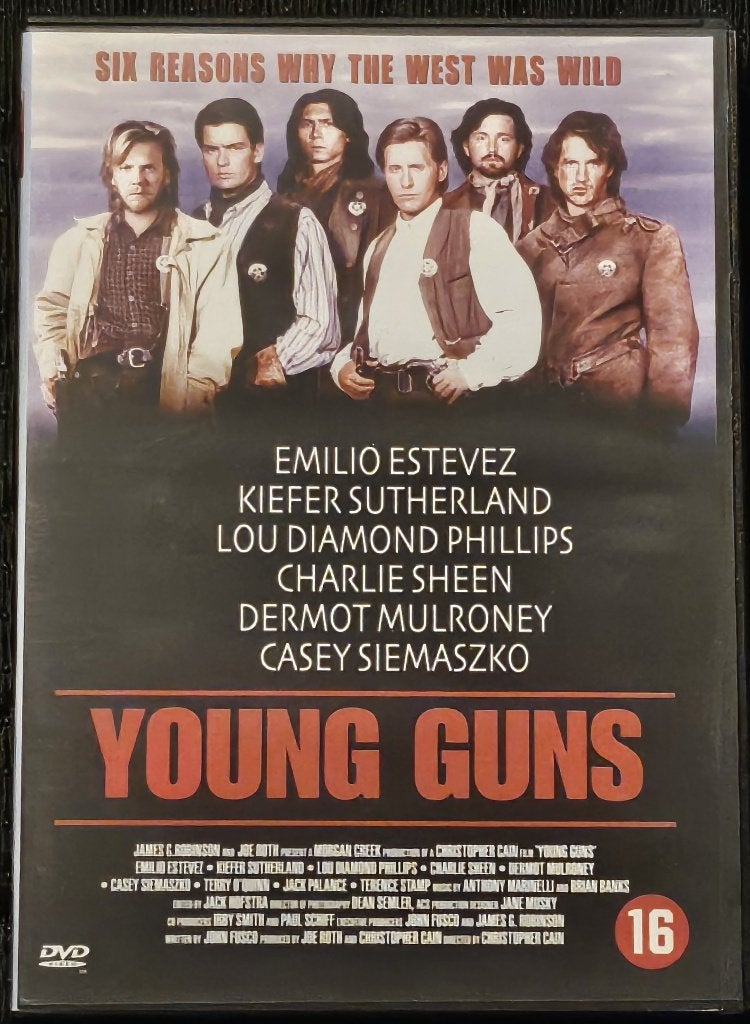 * Young Guns (1988), Action, Enlèvement ou Envoi, Anglais, Néerlandais
