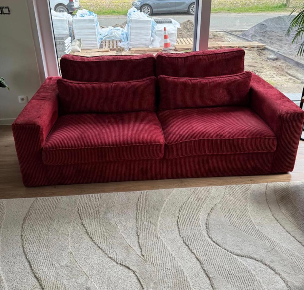 Zetel,tv kast,eettafel salontafel alles samen 1000 euro, Huis en Inrichting, Ophalen, Zo goed als nieuw