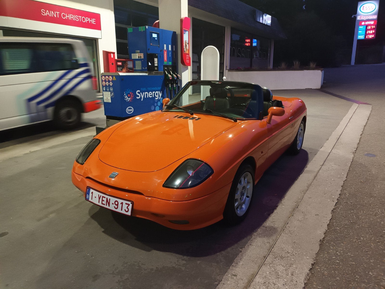 Fiat Barchetta 1998, Auto's, Fiat, Particulier, Lederen bekleding, Zwart, Zwart, Leder
