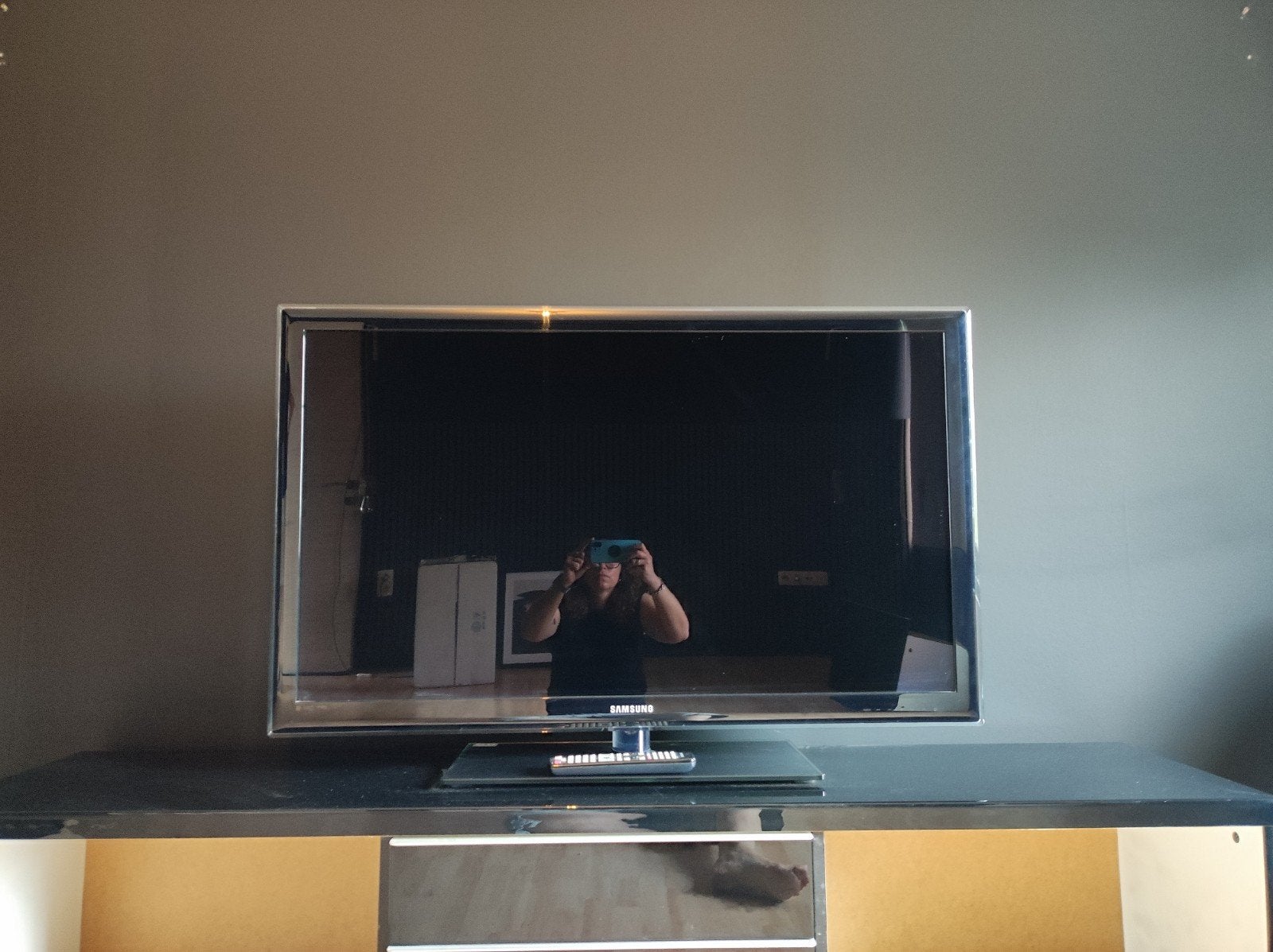 Samsung televisie 46 inch, Audio, Tv en Foto, Televisies, Ophalen, 50 Hz, Samsung, 40 tot 60 cm