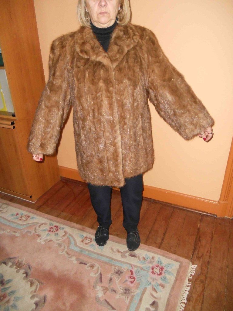 Veste en vison, Kleding | Dames, Jassen | Winter, Ophalen of Verzenden, Gedragen