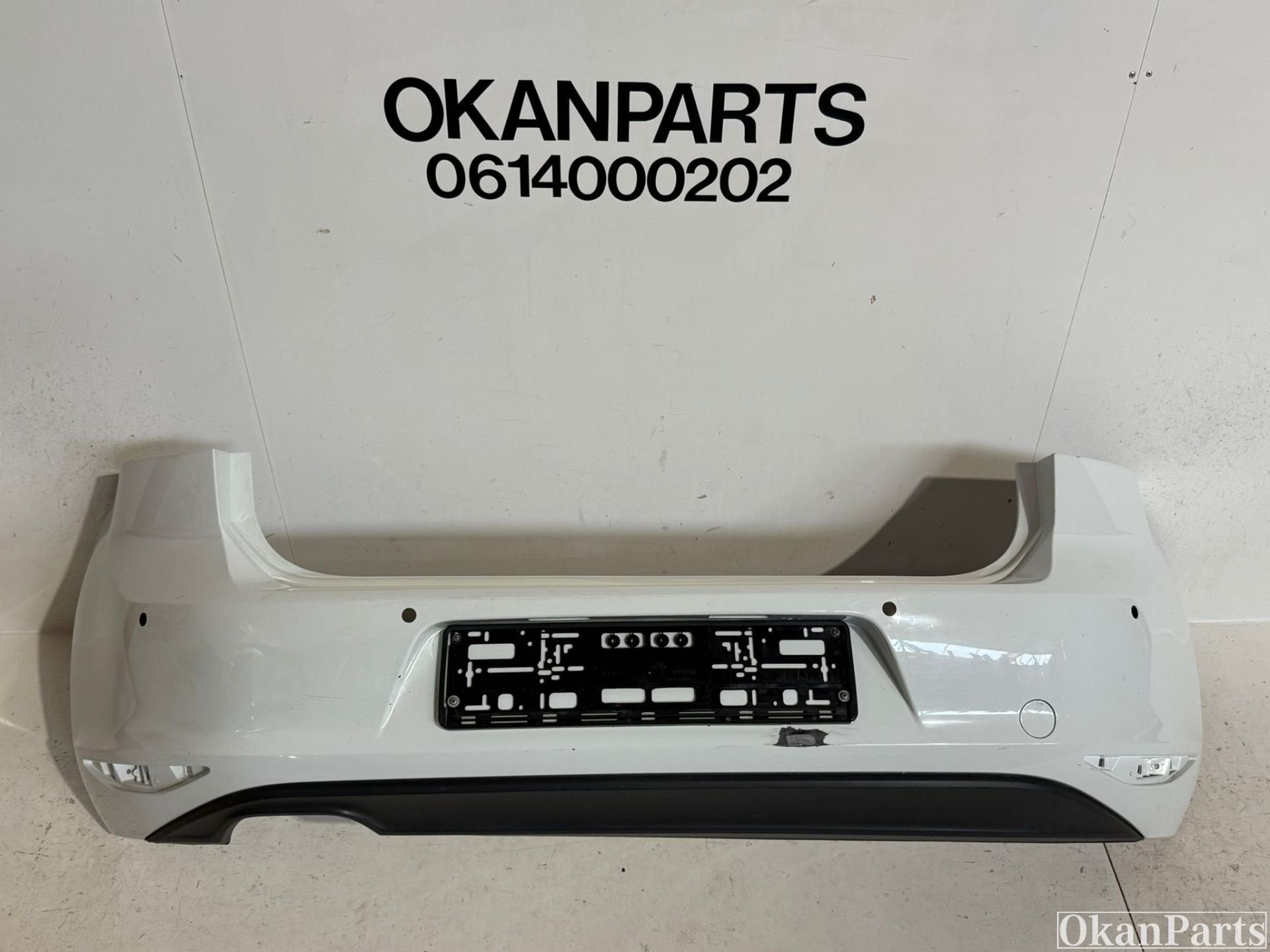 VW Volkswagen Golf 7 achterbumper 5G6807421, Gebruikt, Achter, Bumper