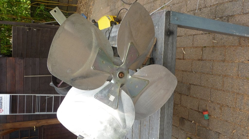 ventilateur industriel, Enlèvement