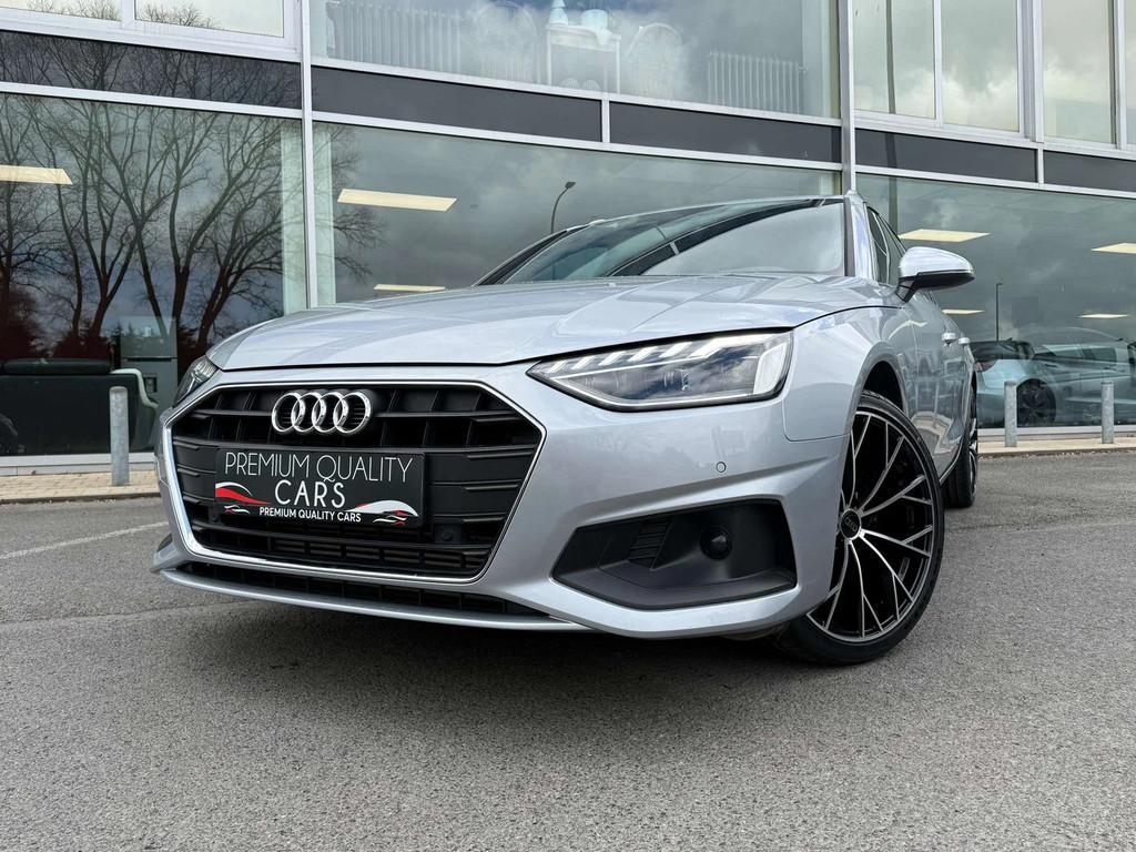 Audi A4 LEDER / CARPLAY / CAMERA / ZETELVERWARMING / AIRCO, Auto's, Audi, Automaat, USB, Gebruikt, 1984 cc
