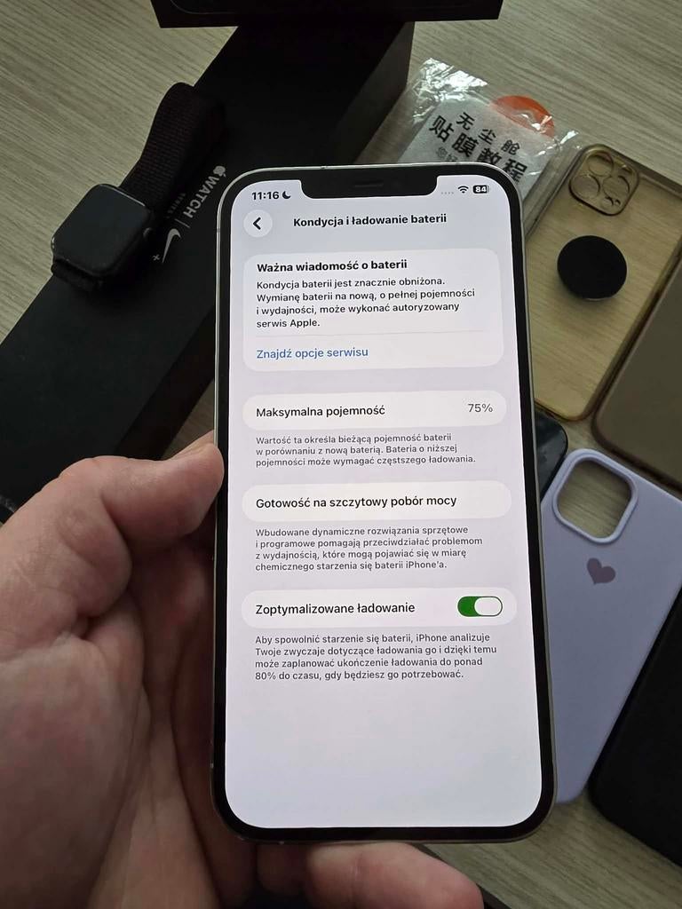 iPhone 12 Pro Max + Apple Watch Nike 6 44mm, Ophalen of Verzenden, Zo goed als nieuw, IPhone 12