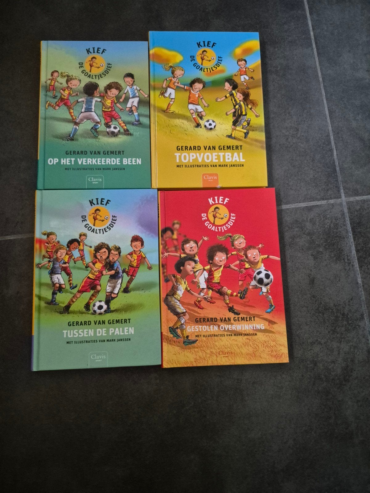 kief de goaltjesdief boekenset met prenten, Boeken, Ophalen, Zo goed als nieuw, Gerard van Gemert, Fictie algemeen