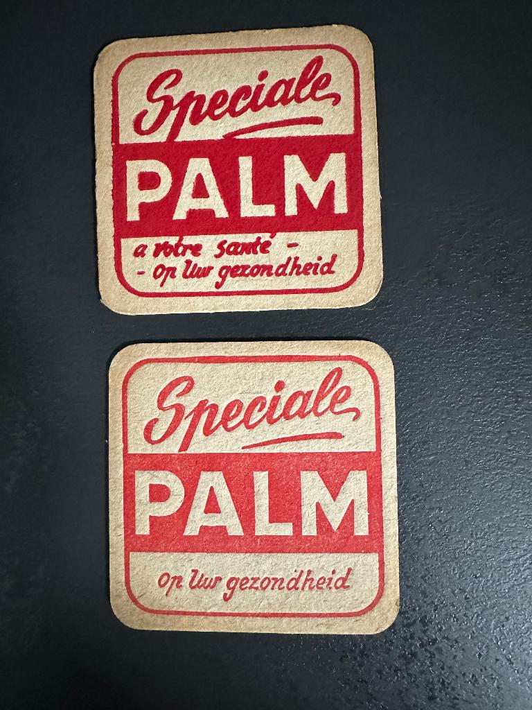 5 oude viltjes Palm Steenhuffel, Enlèvement ou Envoi, Comme neuf, Sous-bock, Palm