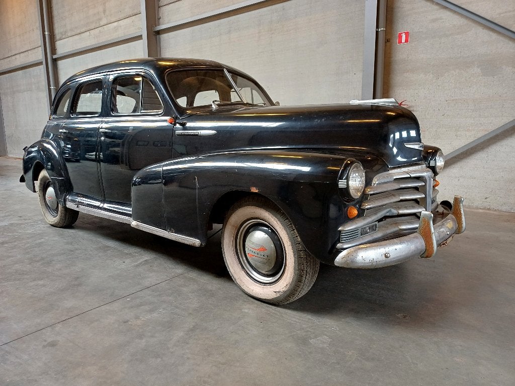 Chevrolet stylemaster sport sedan**1948**, 4 deurs, Overige modellen, 3500 cc, https://public.car-pass.be/vhr/f12ad521-9794-43ac-9bc6-507e19cba0d2
