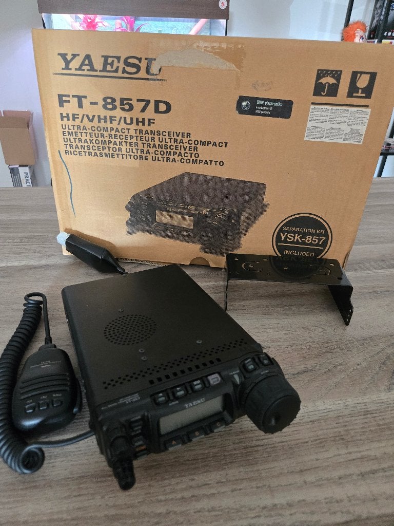 Yaesu FT-857D pakket, Télécoms, Émetteurs & Récepteurs, Enlèvement ou Envoi, Neuf, Émetteur et Récepteur