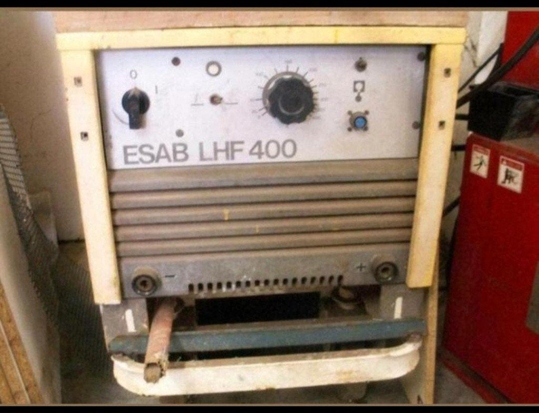 poste à souder LHF 400 ampères ESAB continu, Enlèvement