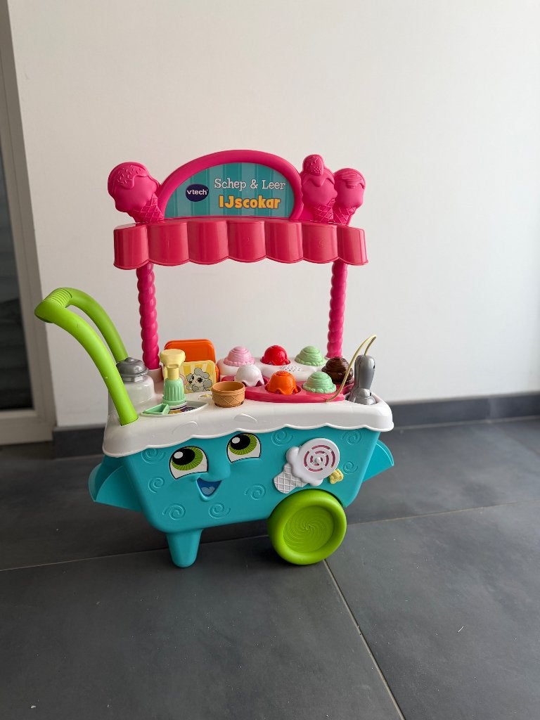 VTech Schep & Leer IJscokar - Educatief Speelgoed - IJskar, Ophalen, Gebruikt, 2 tot 4 jaar