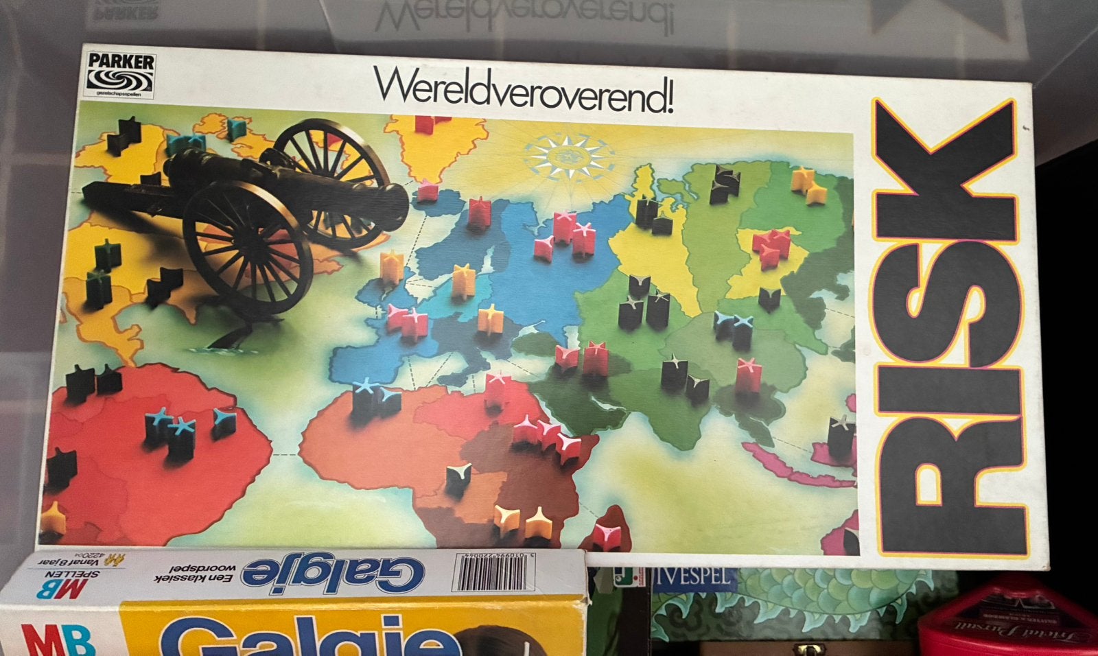 Gezelschapsspel Risk, Hobby en Vrije tijd, Gezelschapsspellen | Bordspellen, Vijf spelers of meer, Ophalen, Gebruikt