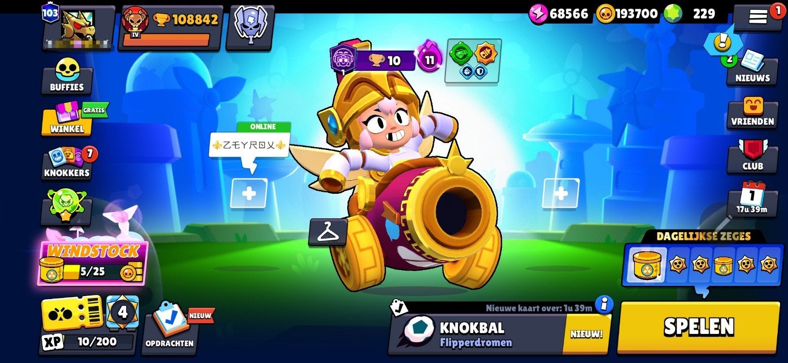 brawl stars 108k trophies all hyperboost en meer, Ophalen