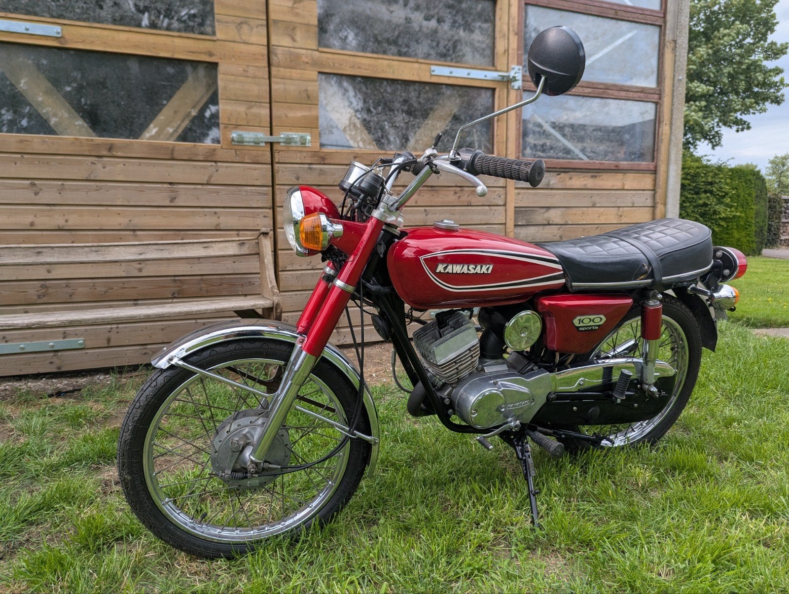 Kawasaki G7 100 sport, Motoren, Sport, 99 cc, 1 cilinder