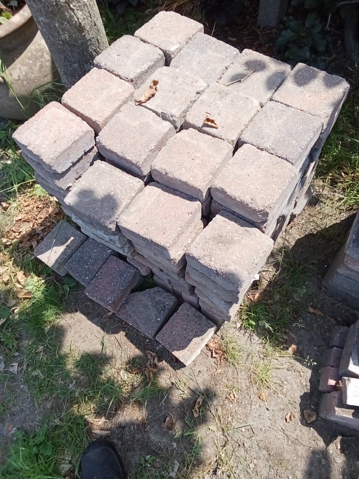 Klinkers, Béton, Enlèvement, Utilisé, Briques