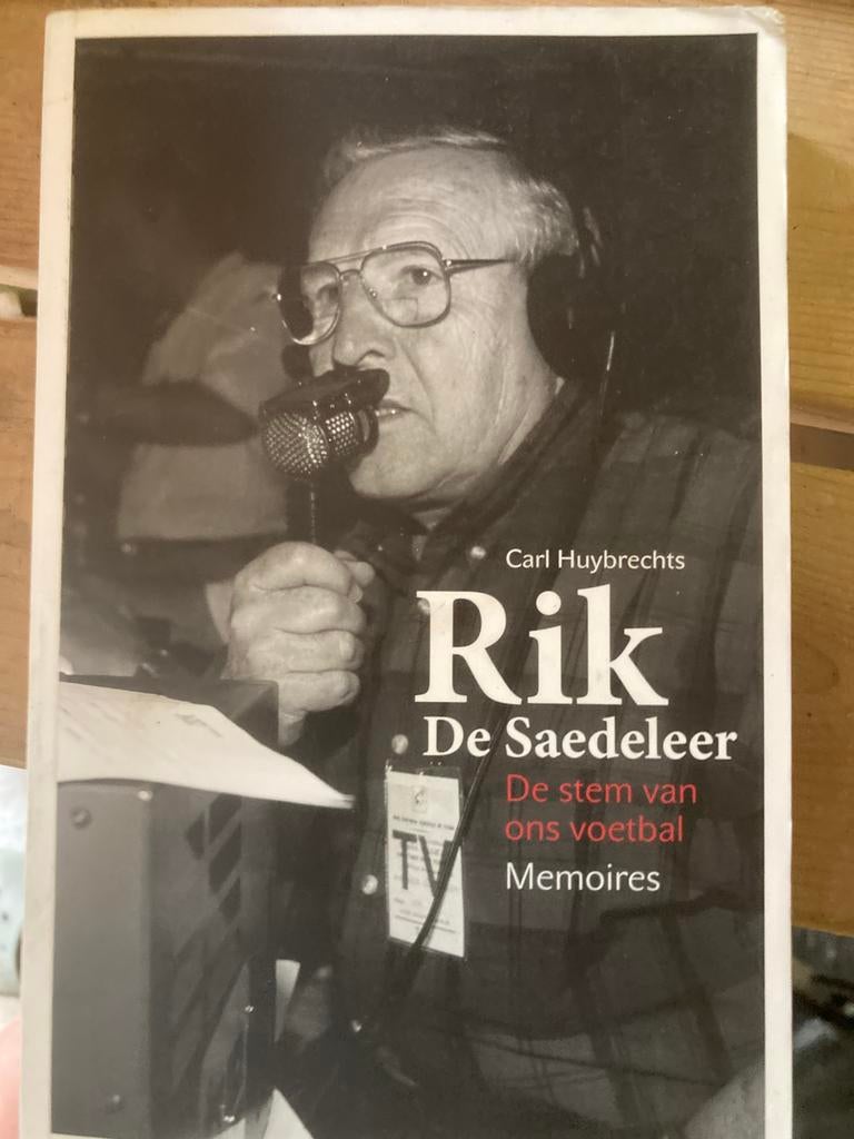 RIK DE SAEDELEER, Boeken, Biografieën, Ophalen of Verzenden, Zo goed als nieuw