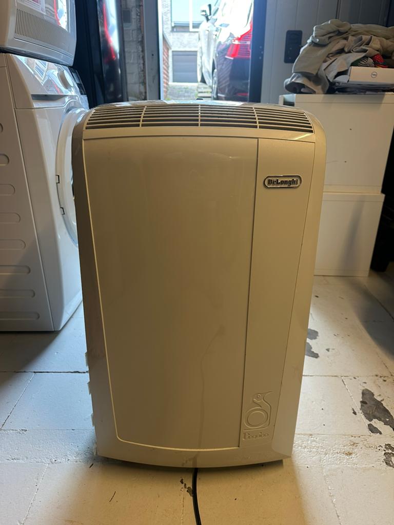 Delonghi airco pac n77 eco, Ophalen, Zo goed als nieuw, Afstandsbediening