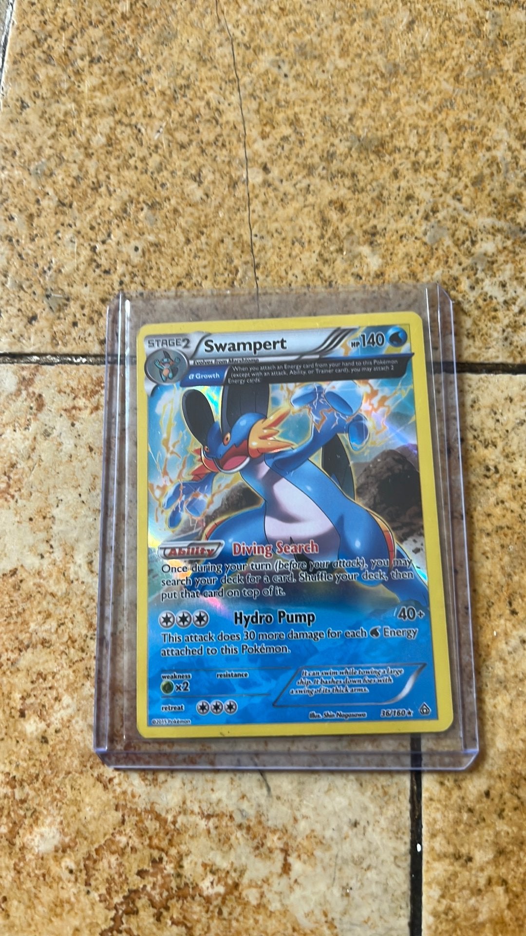 Swampert 2015 36/160, Verzenden, Zo goed als nieuw