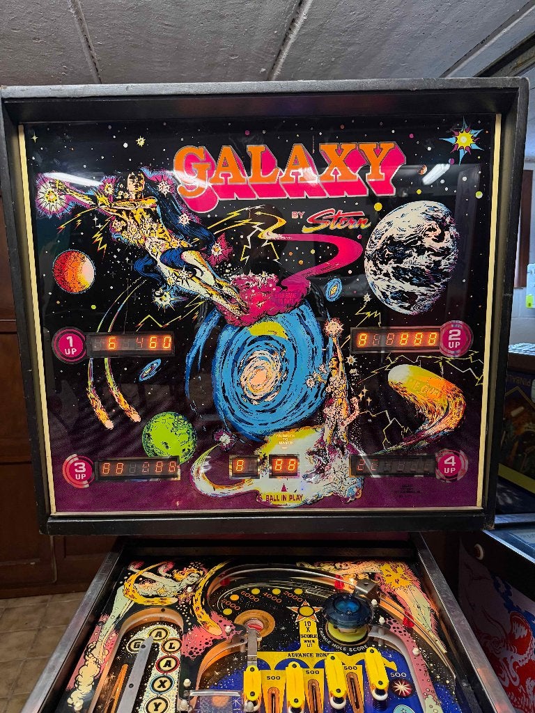 Flipper Stern Galaxy 1980, Collections, Enlèvement, Utilisé, Électronique, Flipper (jeu)