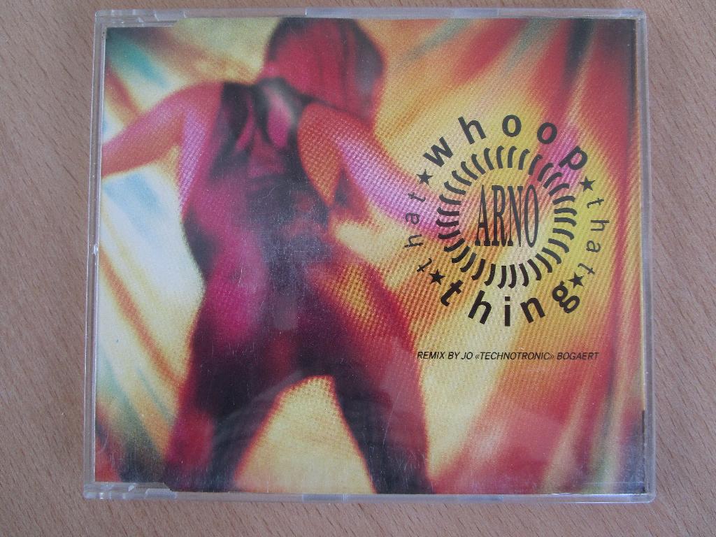 ARNO : WHOOP THAT THING + 3 TRACKS - PROMO CDMAXISINGLE, Cd's en Dvd's, Cd Singles, Maxi-single, Ophalen of Verzenden, Zo goed als nieuw