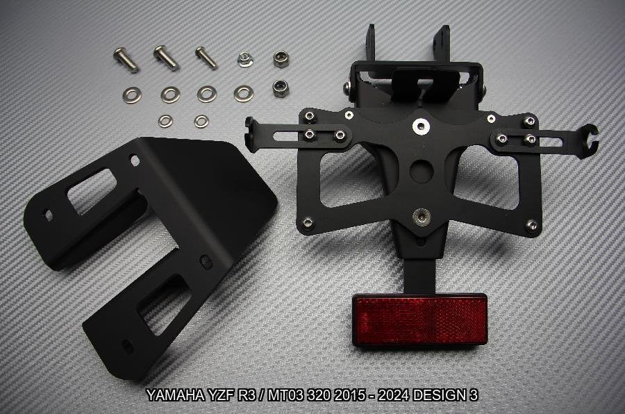 Support de plaque Court YAMAHA YZF R3 / MT03 320 2015 - 2024, Enlèvement ou Envoi, Neuf