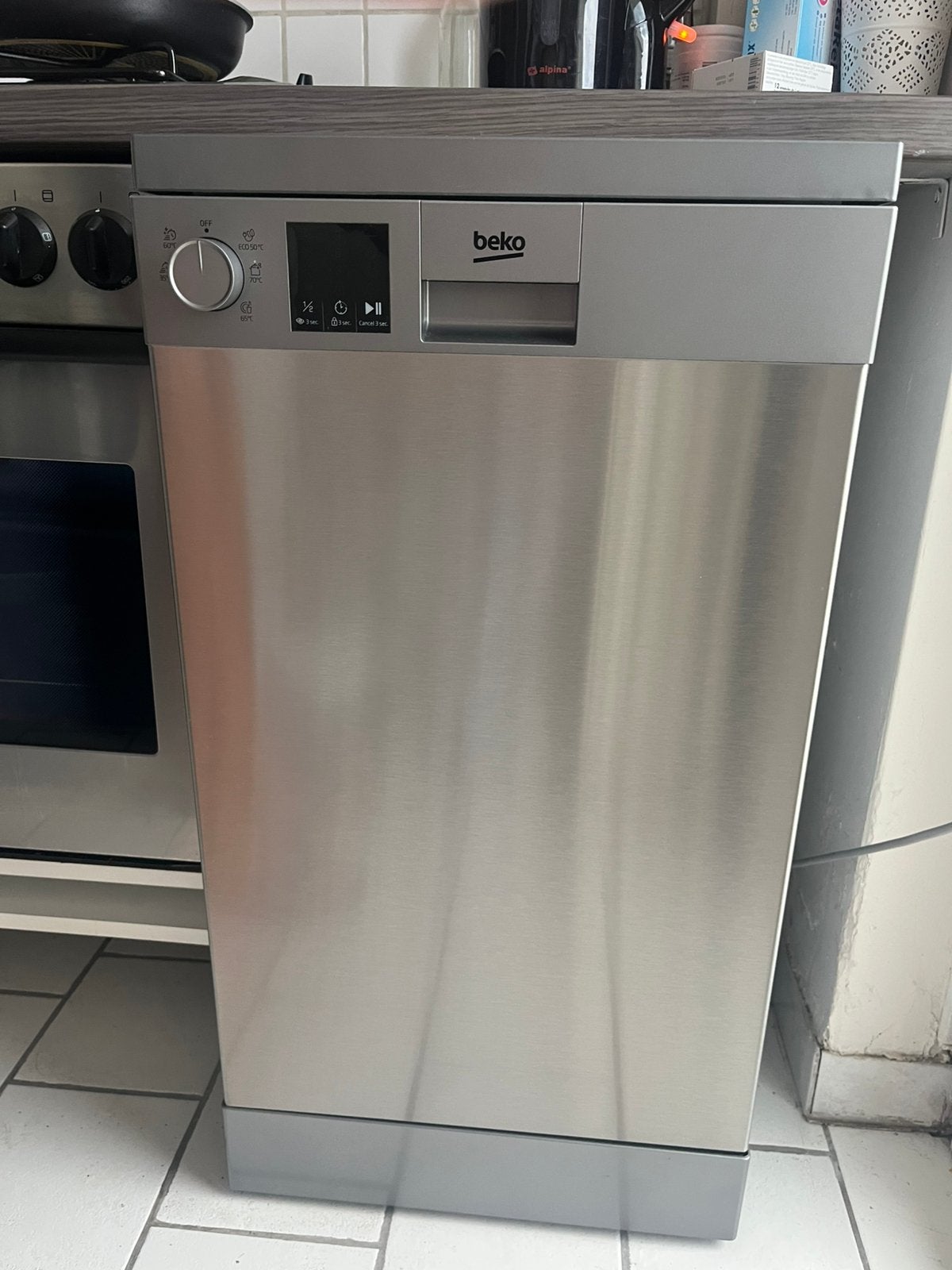 Lave-vaisselle, Moins de 45 cm, Enlèvement, Utilisé, À Poser