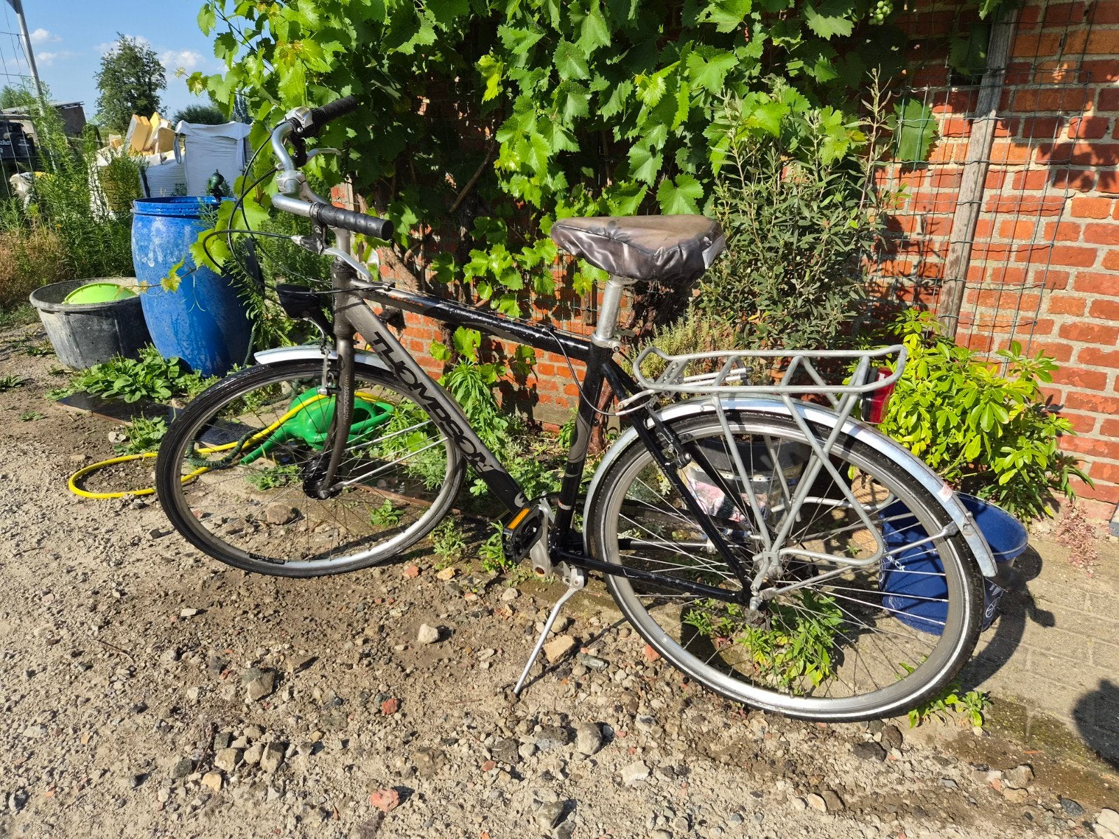 Mooie Thompson herenfiets, Enlèvement