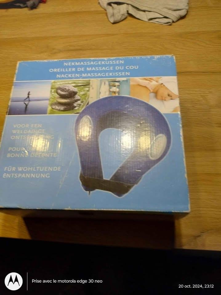 OREILLER DE MASSAGE, Ophalen, Zo goed als nieuw, Apparaat