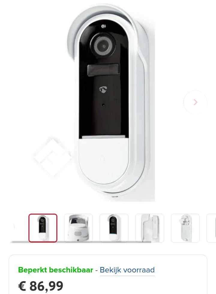 Deurbel video draadloos, Enlèvement, Compatible avec les smartphones, Neuf, Sans fil