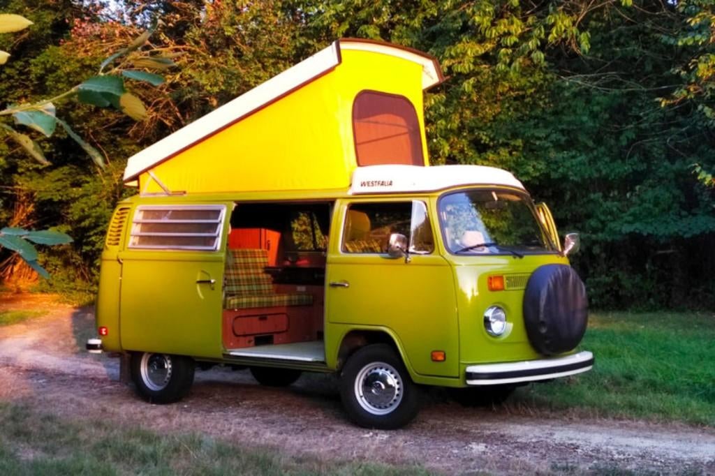 VW T2 Westfalia. type 23D . Restauratie te voltooien, Auto's, 4 deurs, Handgeschakeld, Particulier, Overige carrosserie