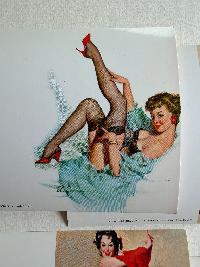 PIN-UP 1960 BROWN & BIGELOW PUBLISTAR BRUXELLES Gil Elvgren, Envoi, Comme neuf