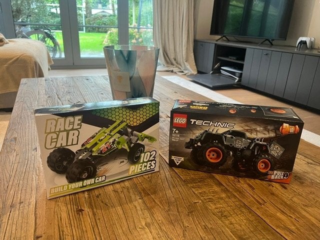 Twee lego sets 7+, Ophalen, Gebruikt, Lego, Compleet