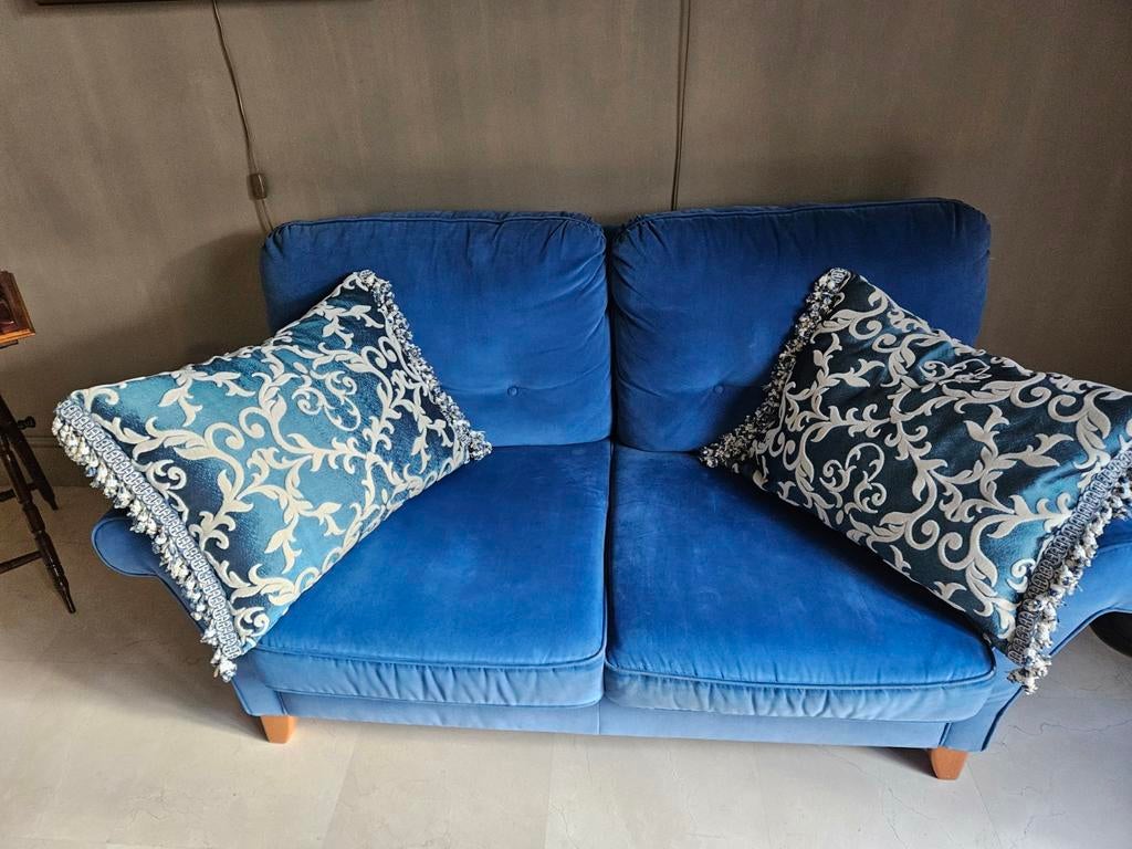 2persons bankstel  blauw, Ophalen, Blauw