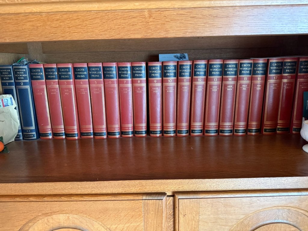 Grote Winkler Prins Encyclopedie, 7e druk, Ophalen