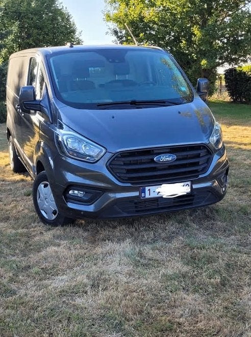 Ford Transit Custom (L1H1) 130 ch de 2020 avec 87743 km, Argent ou Gris, Euro 6, 3 places, Boîte manuelle
