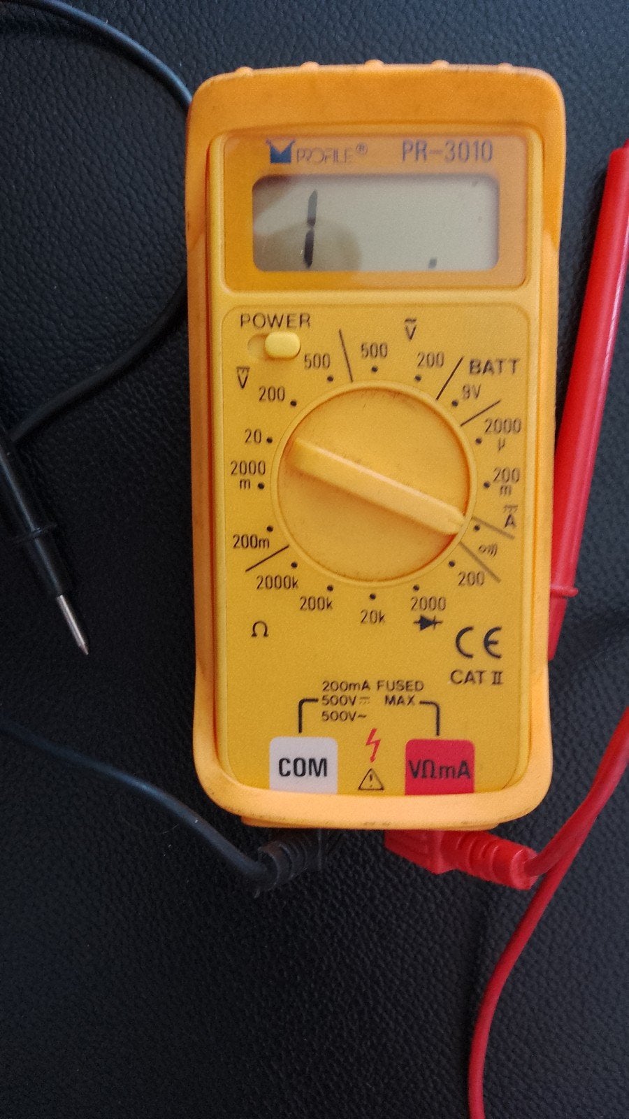 Profiel PR-3010 multimeter., Ophalen, Multimeter