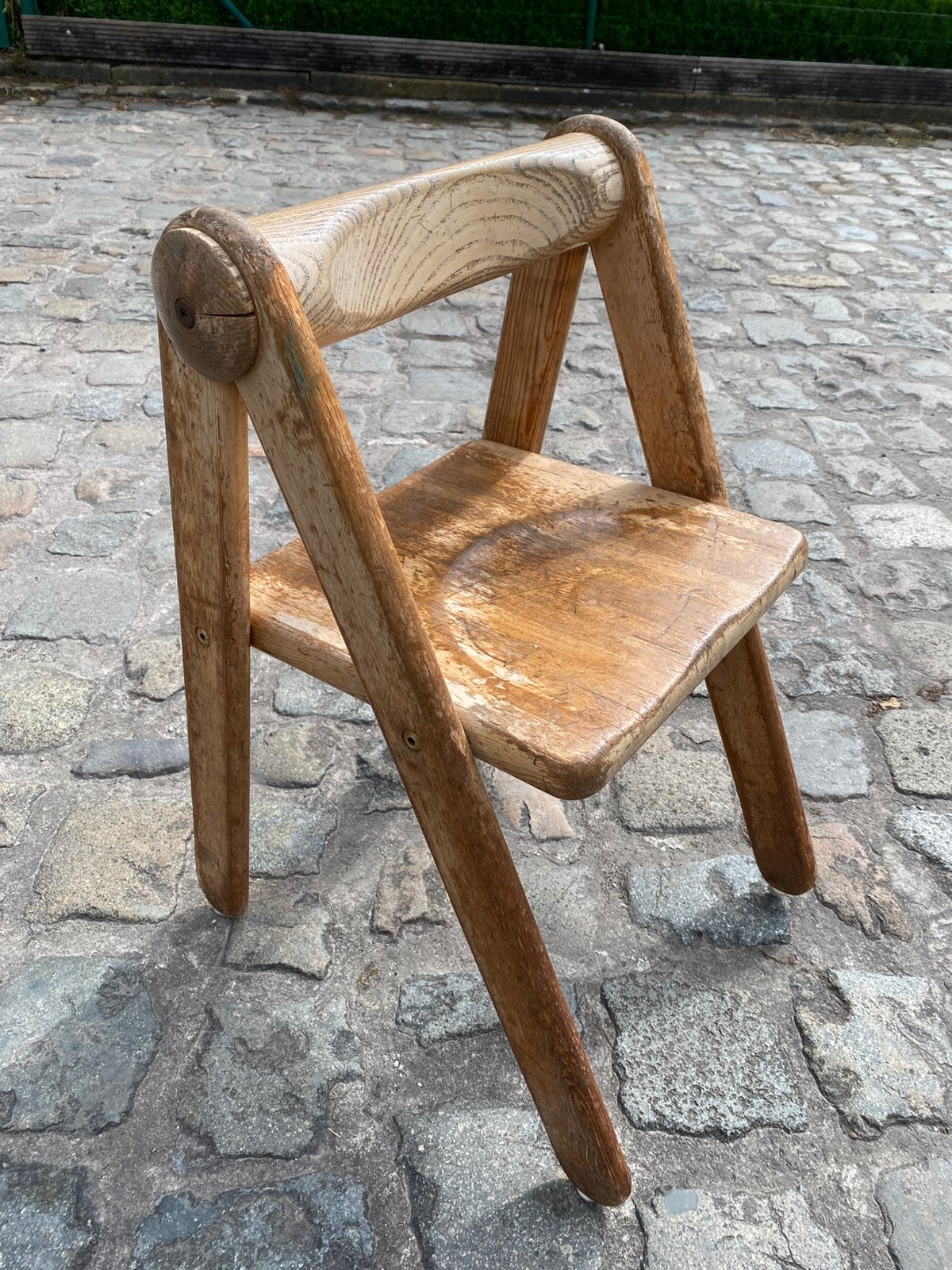 Chaise préscolaire VINTAGE, Maison & Meubles, Vintage, Comme neuf, Brun, Enlèvement